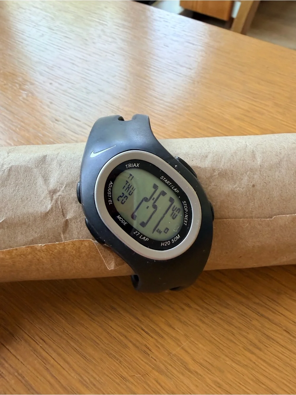 Nike Triax S 27 Digital Watch Y2K!